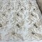 1 Yard Beaded Rhinestone 3D Floral Lace Fabric for Bridal Gowns Costumes Dresses 50" Width